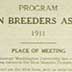 Program of the 8th annual meeting of the American Breeders Association (1)