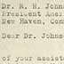 H. Muller letter to R. Johnson accepting Texas chairmanship of American Eugenics Society