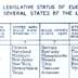 "Legislative status of eugenical sterilization in the several states of United States, January 1935"