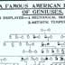 "A famous American family of geniuses. Traits displayed -- 1. Mechnical skill  2. Artistic temperament"