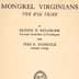 Mongrel Virginians: The Win Tribe, by A.H. Estabrook and I.E. McDougle, introduction of Estabrook's copy with added keys to pseudonyms