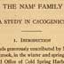 The Nam Family: A Study in Cacogenics (Eugenics Record Office Memoir No. 2), by A.H. Estabrook and C.B. Davenport, introduction and early history (2)