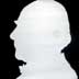 Francis Galton's silhouette