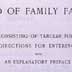 Record of Family Faculties, by Francis Galton (compiled with completed family pedigree forms), selected pages (2)