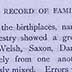 Record of Family Faculties, by Francis Galton (compiled with completed family pedigree forms), selected pages (10)