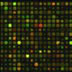 DNA microarray output