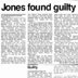 Jones found guilty