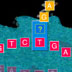 RNA polymerase game, interactive 2D animation