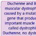 What is muscular dystrophy?