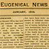 Gallery 14: Eugenical News, Issue 1, Jan. 1916, page 1