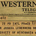 Gallery 18:  1958 Nobel Prize Telegram