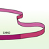 2D Animation of Alternative RNA Splicing